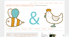 Desktop Screenshot of honeychickhomestead.com