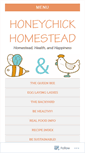 Mobile Screenshot of honeychickhomestead.com